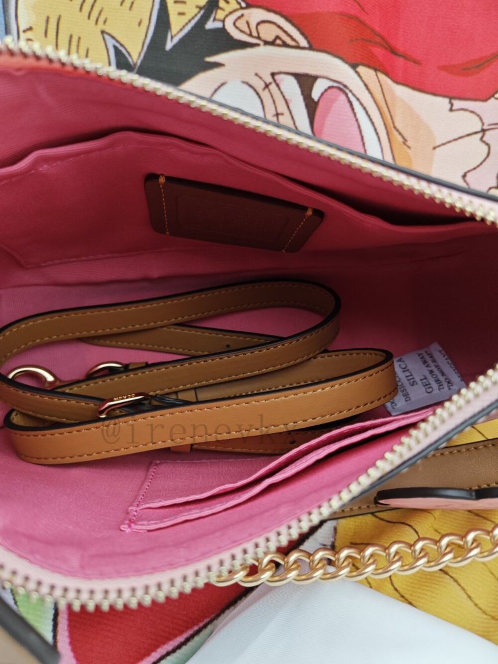 Coach Teri Shoulder Bag In Signature Canvas With Charms - Picture 2 of 8